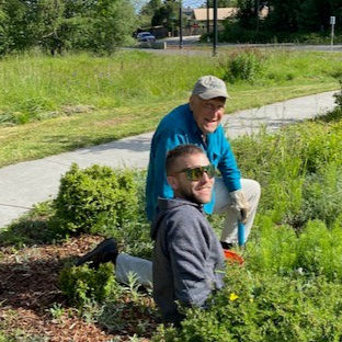 Members of the Friends of Olympic National Park board and volunteers
