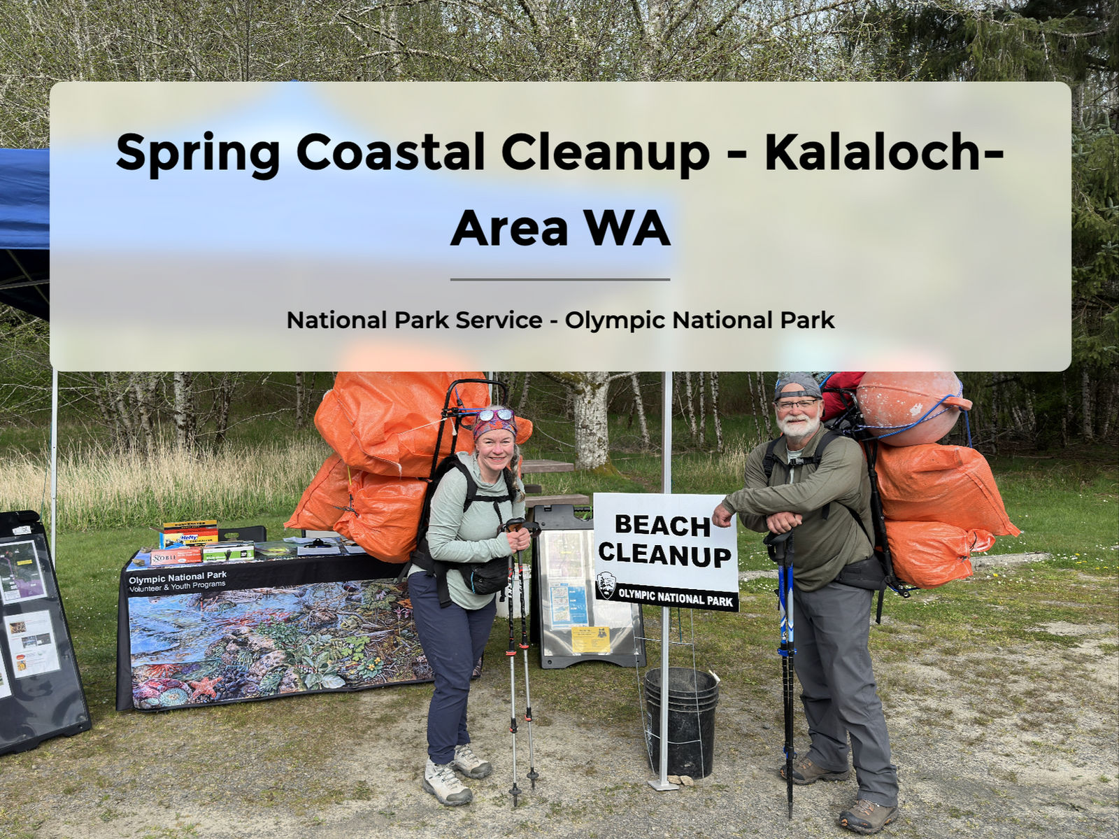 Spring Coastal Cleanup event graphic